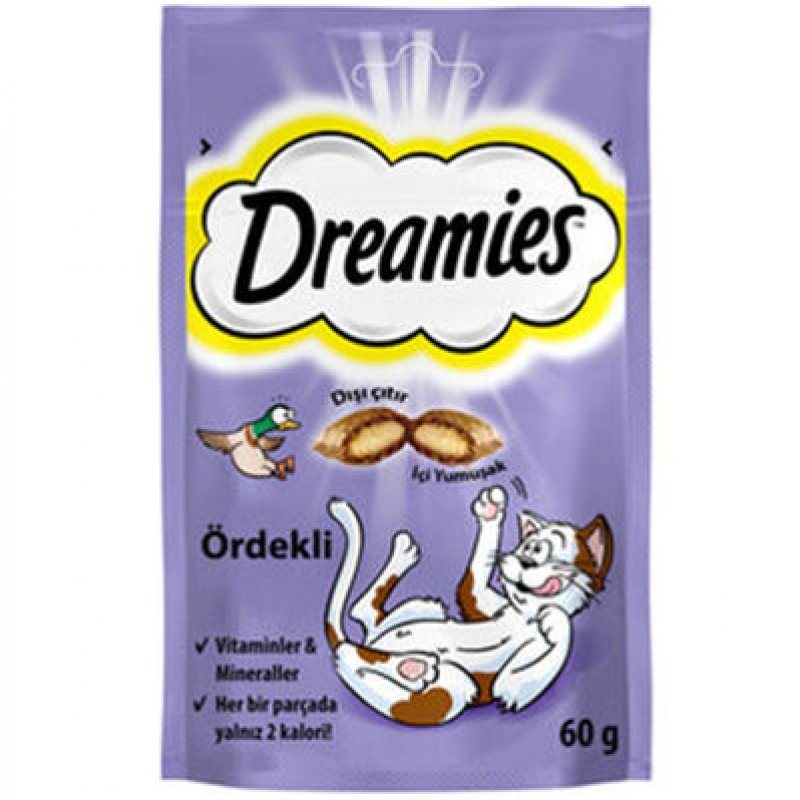 Dreamies With Duck Ördek Etli Kedi Ödülü 60 Gr