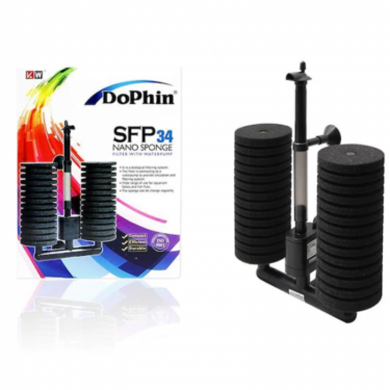 Dophin SFP34 Motorlu Çiftli Pipo Filtre