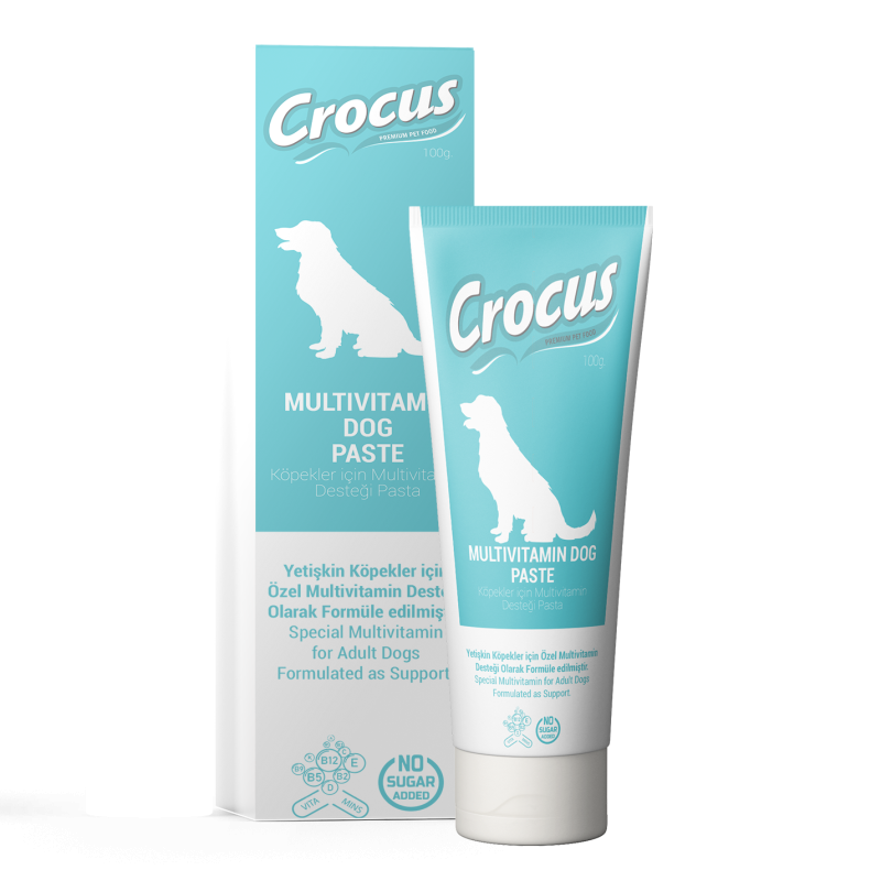 Crocus Multivitamin Paste Köpek Macunu 100 Gr