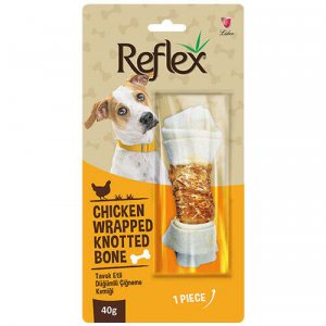 Reflex Tavuk Etli Düğüm Kemik Köpek Ödülü 40gr