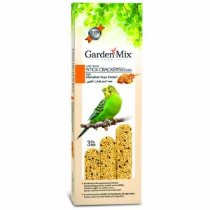 Garden Mix Platin Ballı Muhabbet Kuşu Krakeri - 3'lü Paket
