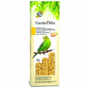 Gardenmix Platin Muzlu Yumurtalı Kuş Krakeri 3 lü Paket